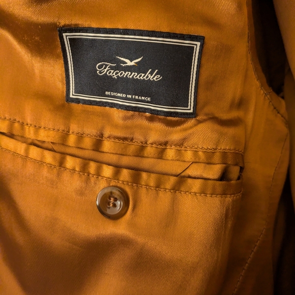 Faconnable Cashmere Coat - Picture 3 of 8